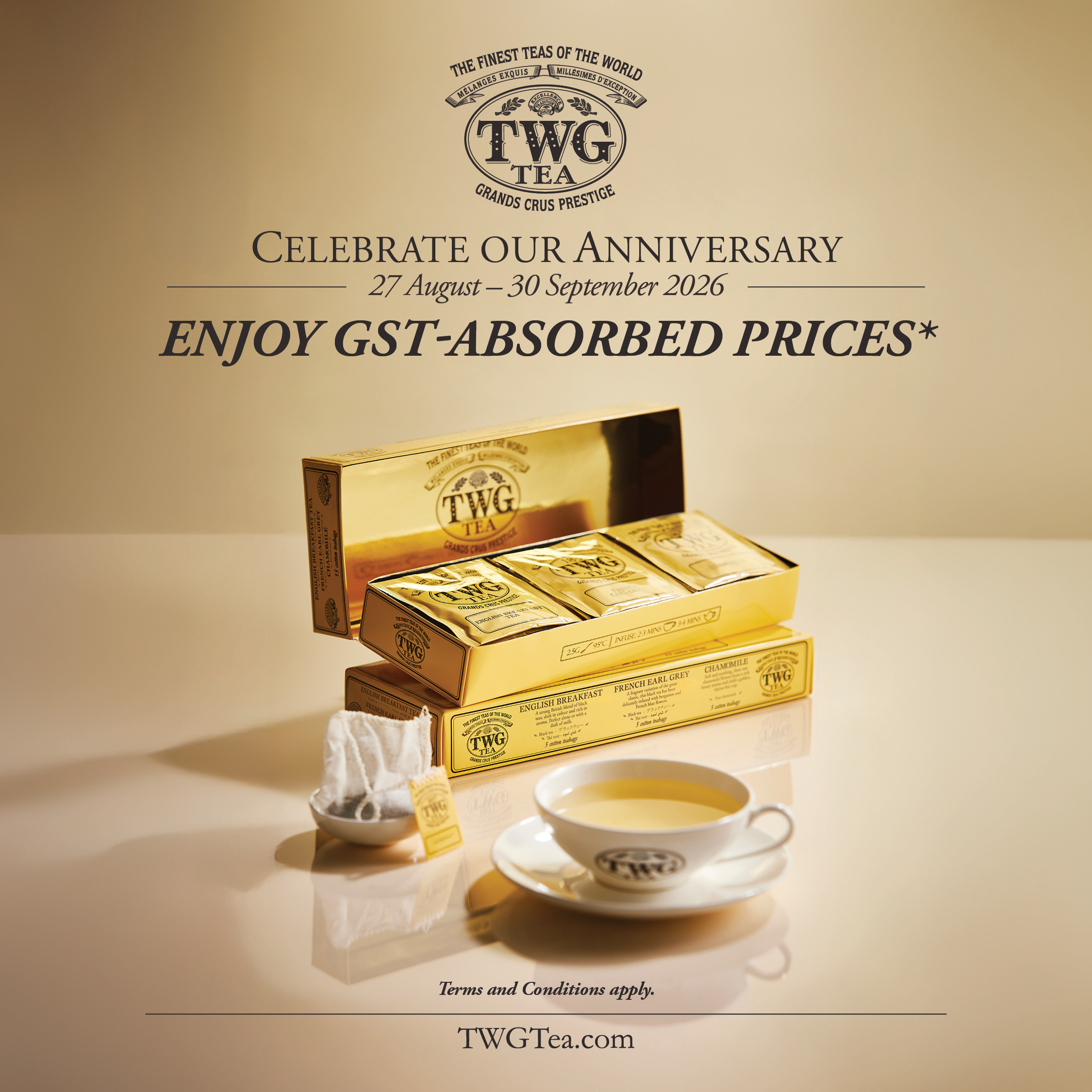 A Toast to 18 Years of TWG Tea